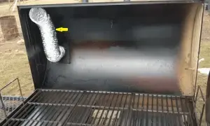 Dryer vent.