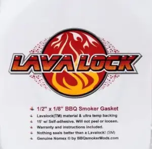 High Temp BBQ smoker gasket.