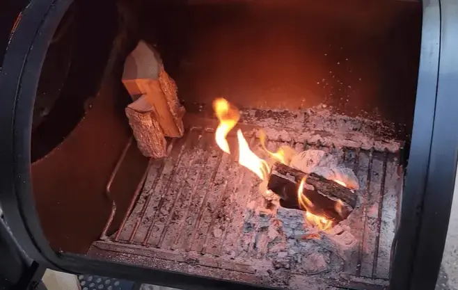 Firebox ash tray
