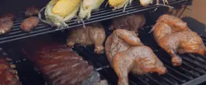 Cooking area of Char -Griller 980