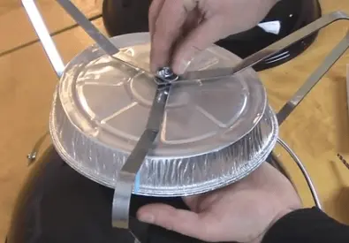 Drip pan installing
