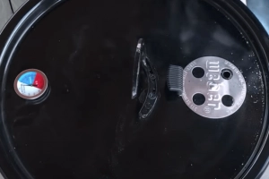 Image of the thermometer gauge and damper