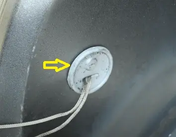 Installing probe grommets.