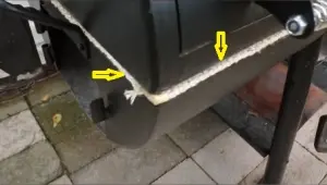 Using gasket in gape.
