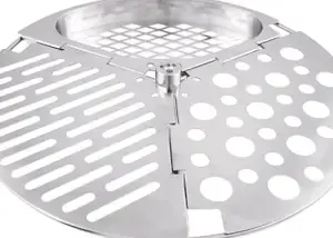 Bronco Drum Smoker Triple Grate.
