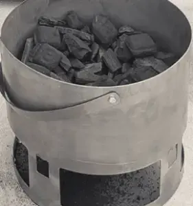 Charcoal Basket.