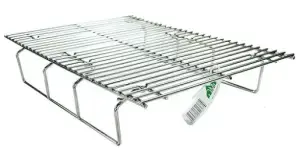 Upper Rack with Doubled Cooking Space Silver