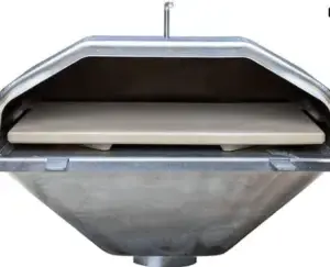 Wood-Fired Steel Pizza Oven Attachment