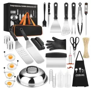 Griddle Grill Tools Set.