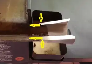 Inserting the Grease slider.