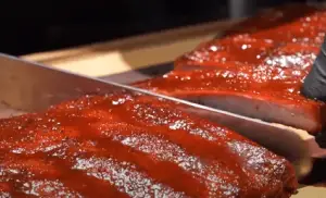 Slice the ribs into small pieces.