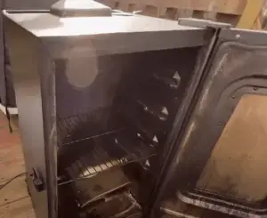 Electric smoker.